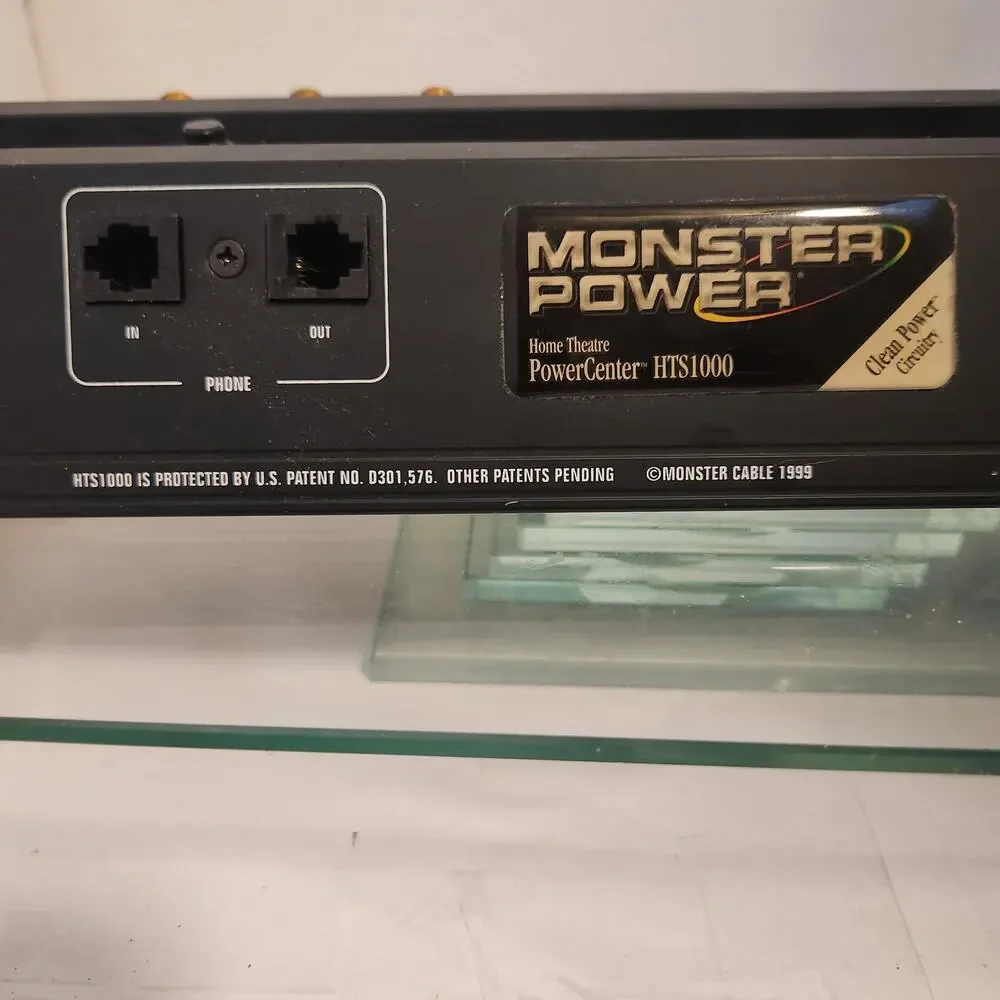 Monster Power Home Theater Power Center HTS1000 Tested Works